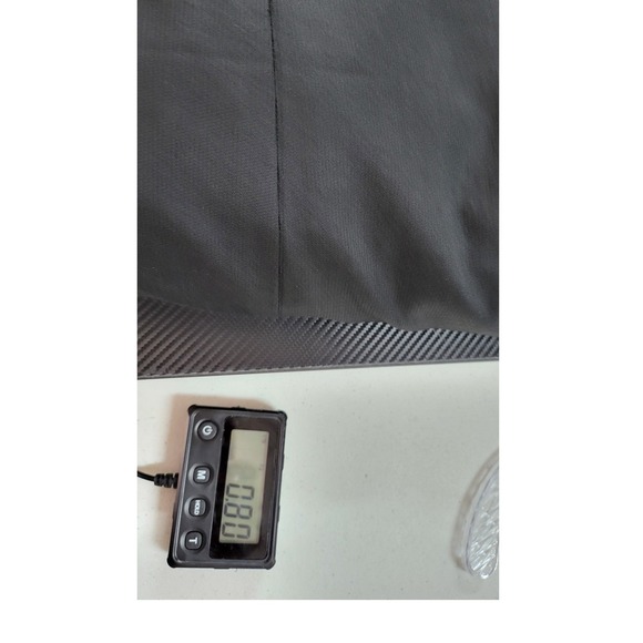 Albert Nipon Mens Black Double Breasted Wool Blazer Jacket Golden Twist - Picture 16 of 16